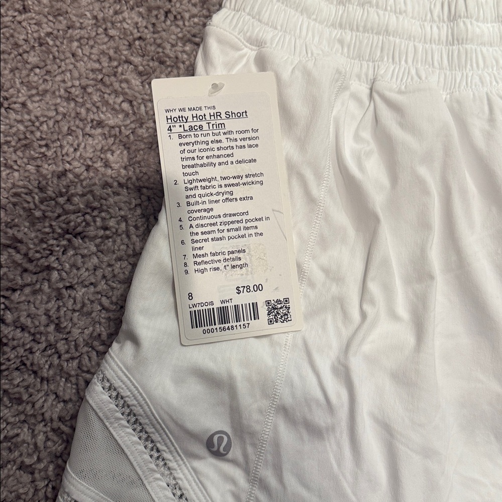 Hotty Hot HR Short 4” Lace Trim - Picture 3 of 3